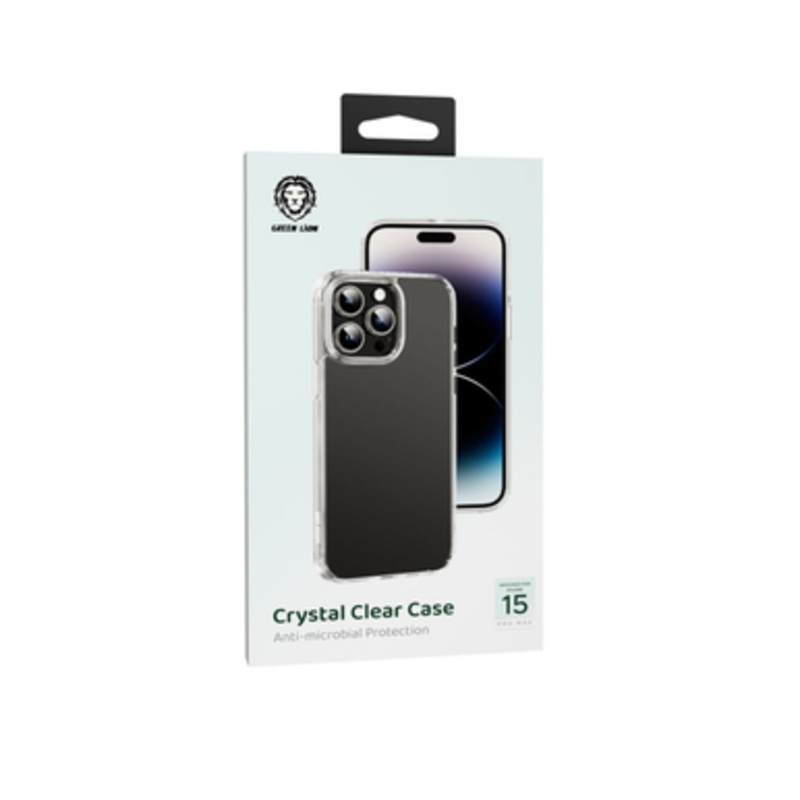 Green Lion Crystal Clear Case for iPhone 15 Plus – Clear | GNCRYC15PLCL