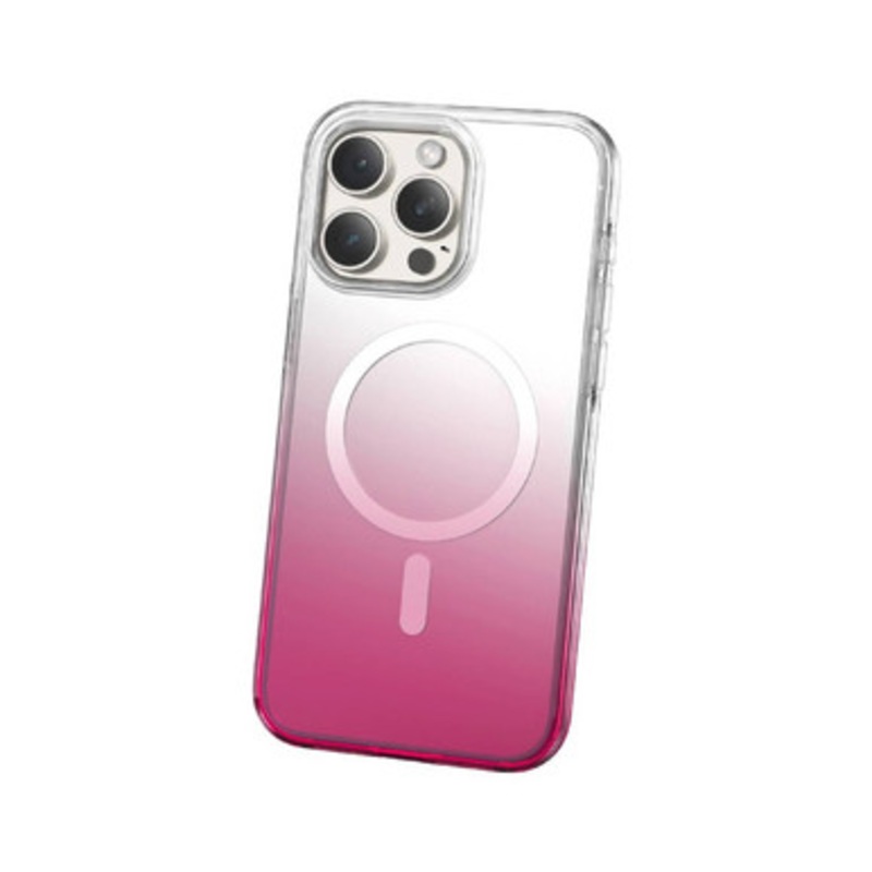Green Lion Gradient Magsafe Case for iPhone 15 Pro – Pink | GNGRDMAG15PPK