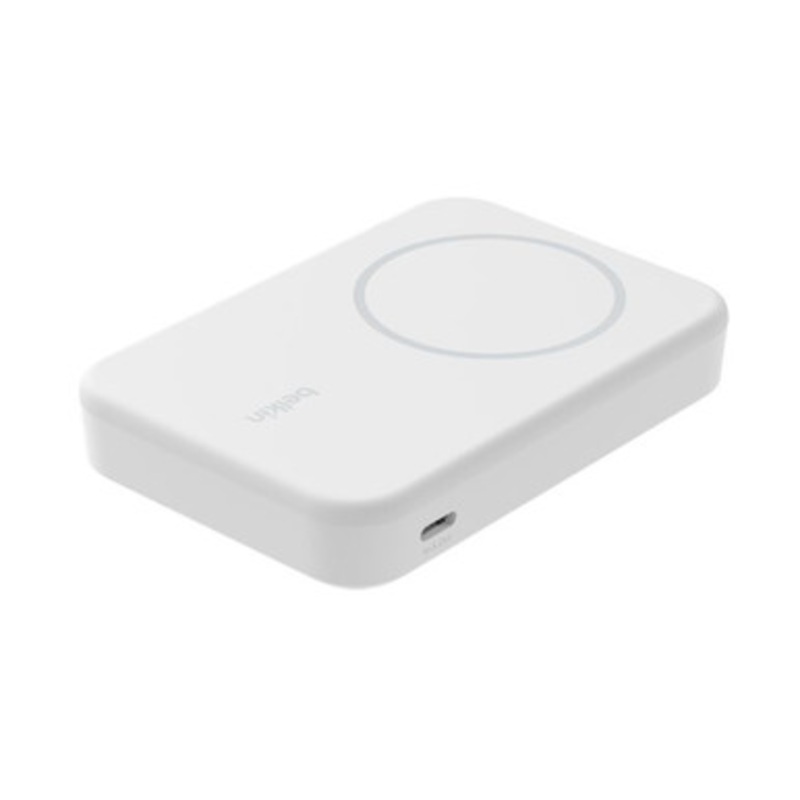 Belkin BOOSTCHARGE PRO Magnetic Wireless Power Bank with Qi2 15W 8K  White | BPD007BTWH