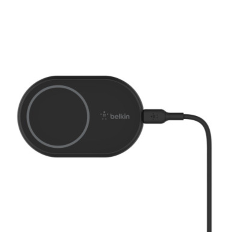 Belkin Magnetic Wireless Car Charger 10W ( Cigarette Lighter Adapter – Not Included),Black | WIC004BTBK-NC