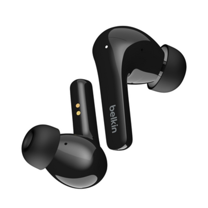 Belkin SoundForm Flow Noise Cancelling Earbuds, Black| AUC006BTBK