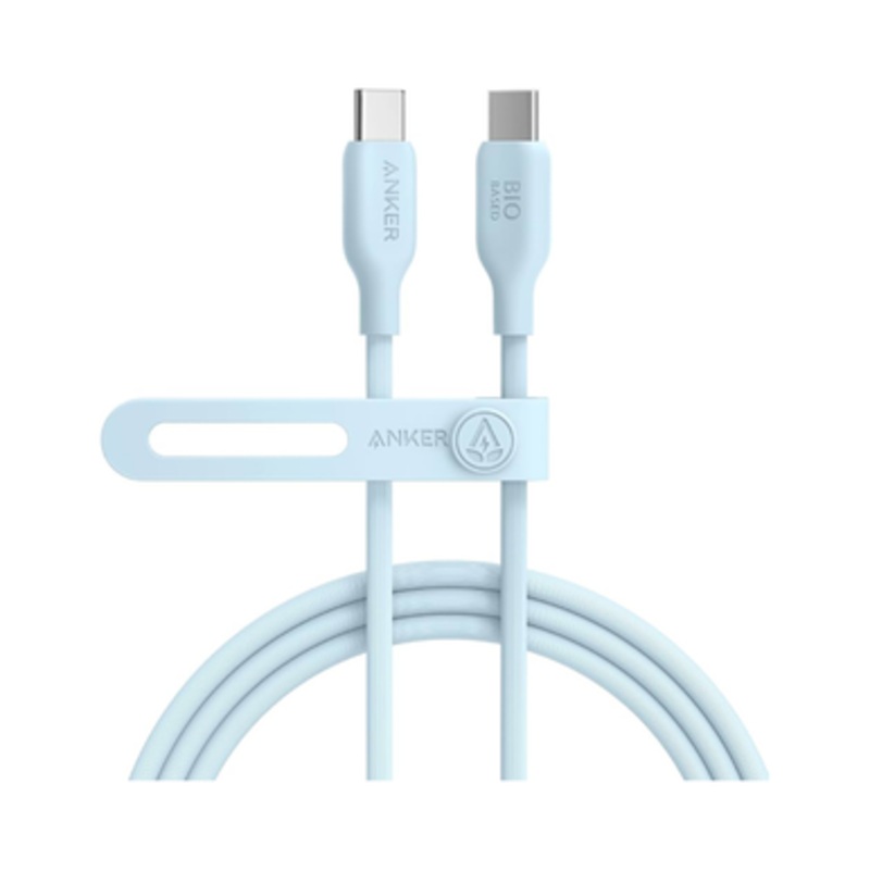 Anker 543 USB-C to -C Cable – Bio-Based 6ft, Blue | A80E2031