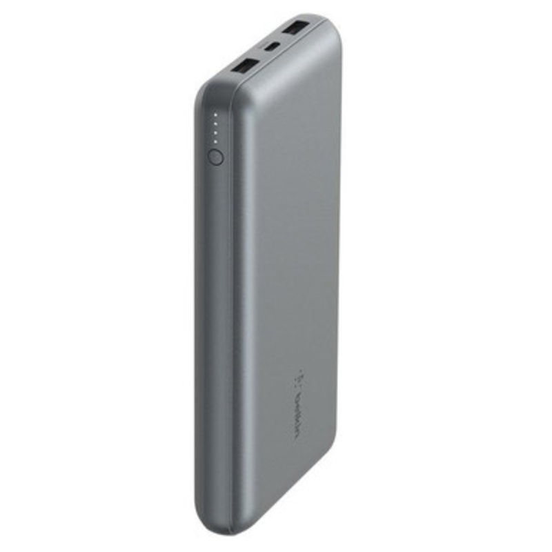 Belkin BOOSTCHARGE 20K Power Bank with USB-C and USB-A Ports  Gray | BPB012BTGY