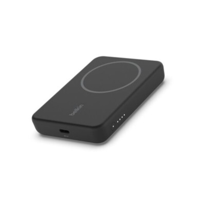 Belkin BoostCharge Magnetic Wireless Power Bank 5K with Stand | BPD004btBK