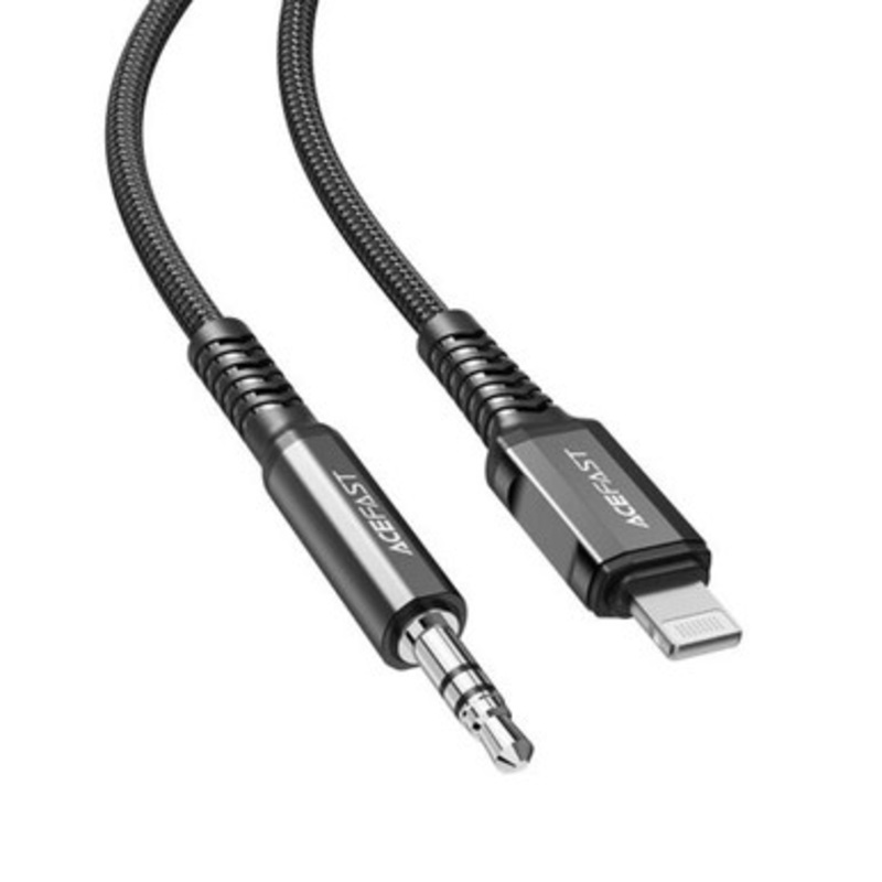 Acefast Lightning to 3.5mm Audio Cable 1.2m  Hi-Fi Nylon Braided | C1-06