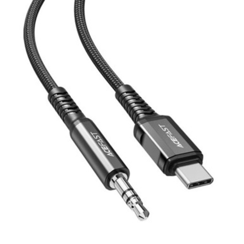 Acefast USB-C to 3.5mm Audio Cable 1.2m  Hi-Fi Nylon Braided | C1-08