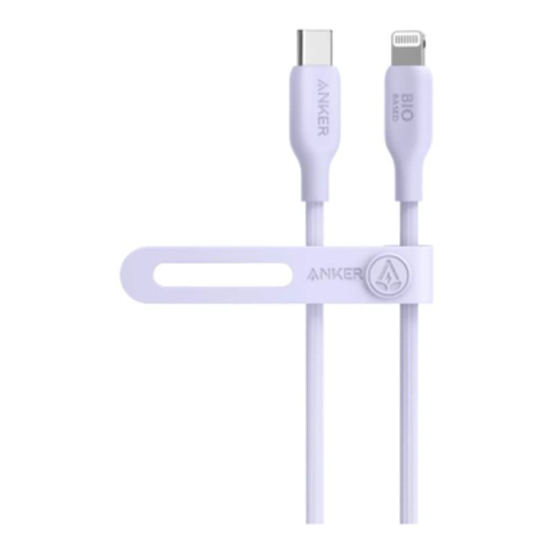 Anker 541 USB-C to Lightning Cable – Bio Based 3ft,  Violet | A80A10V1