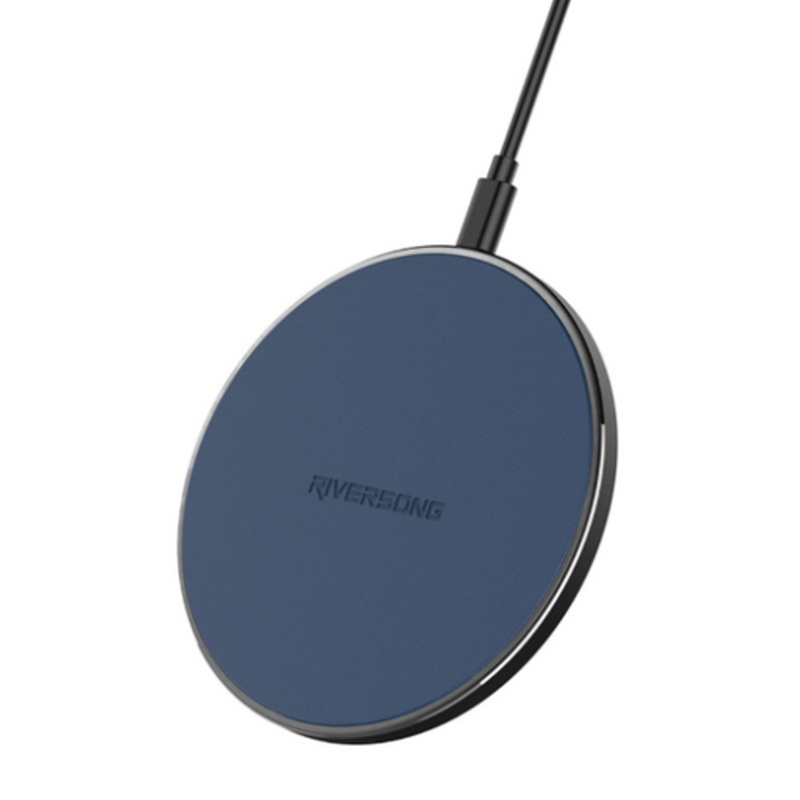 RiverSong Airpad P Magnetic Wireless Charger, Blue | AD21