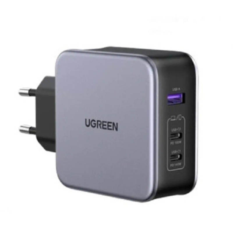 UGreen NEXODE 3 PORTS USB-A+2*USB-C Charge Adapter |  90549