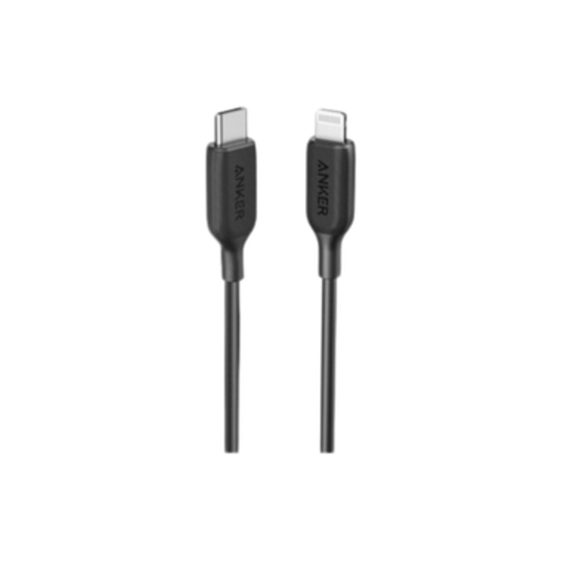 Anker PowerLine III USB-C to Lightning Connector 3ft Cable, Black | AN.A8832H11.BK