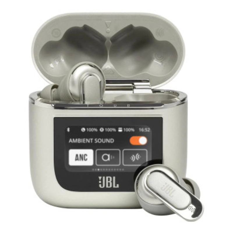 JBL Tour Pro 2 True Wireless Noise Cancelling Earbuds – Champagne | TOURPRO2