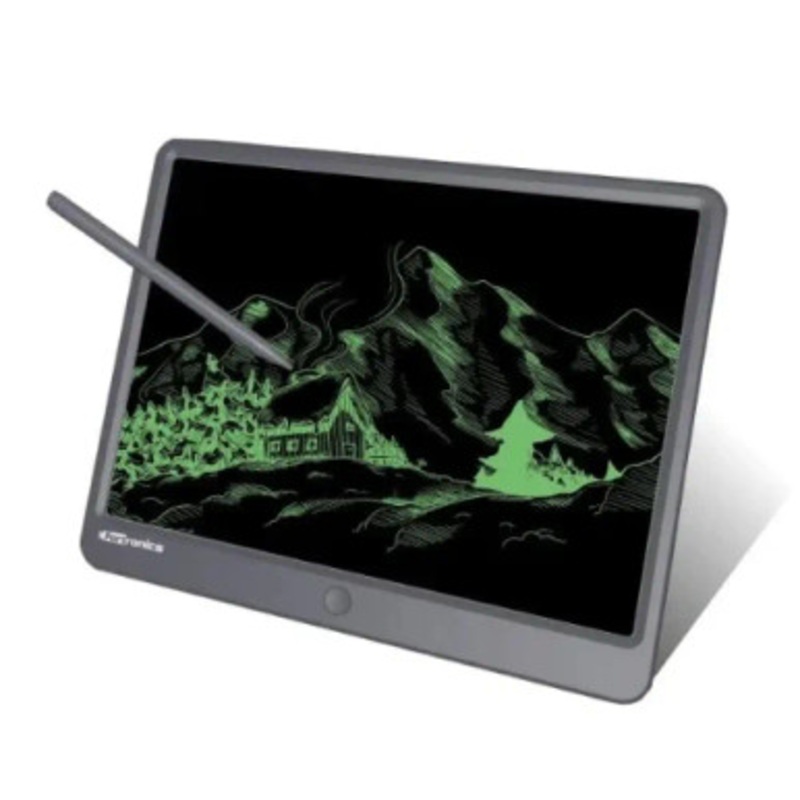 Green Lion LCD Digital Writing Pad  Universal , Gray| GNWPAD15GY