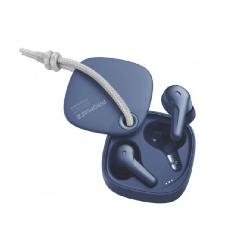 Promate High Definition ENC Earphones With IntelliTouch | FreePods-3-BL