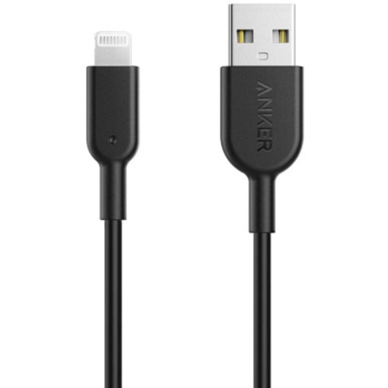 Anker Powerline II  3Ft Usb-A Cable With Lightning Connector, Black | A8432H12