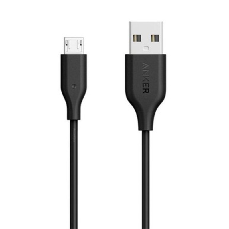 Anker PowerLine Micro USB 3FT Cable, Black |  AN.A8132H12.BK