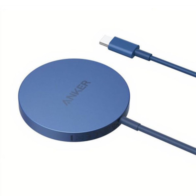 Anker Powerwave Select+ Magnetic Charging Pad – Blue | A2566H31