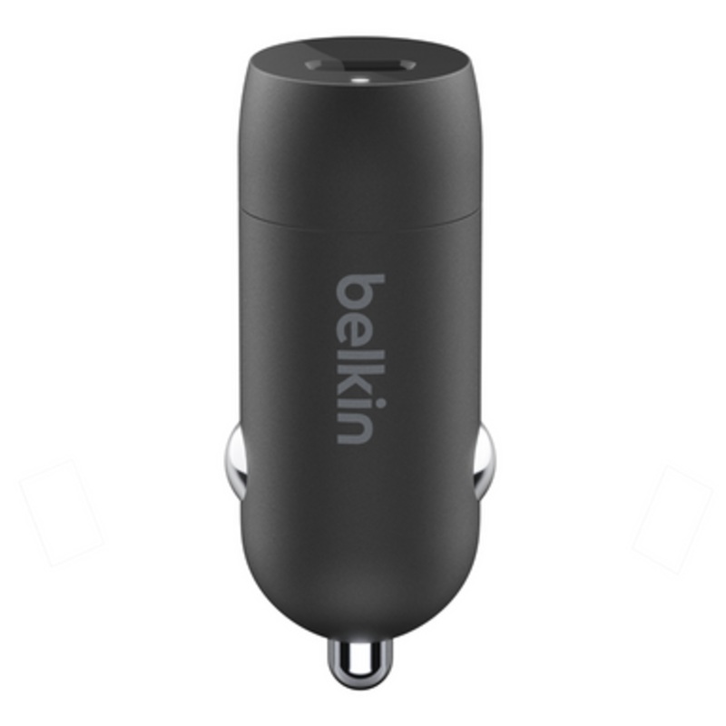 Belkin 20W PD USB-C Standalone Car Charger , Black |CCA003BTBK
