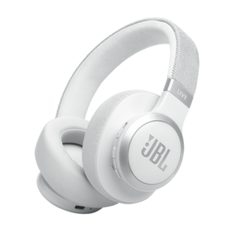 JBL Live 770BT Wireless Over-ear Headphones , White| JBLLIVE770NCWHT