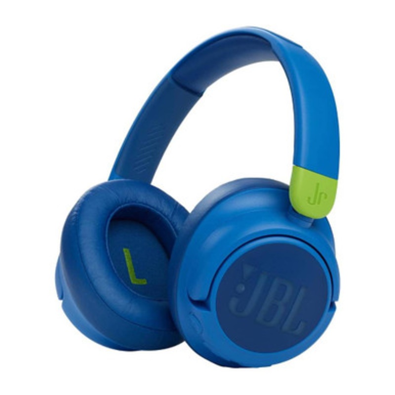 JBL Wireless Over-Ear Noise Cancelling Kids Headphones – Blue | JR460NC