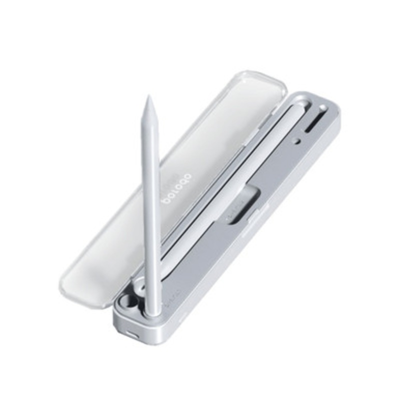 Porodo Wireless Charging & Storage For Pencil 1 & 2 Case, White  | PD-CAPEN-WH