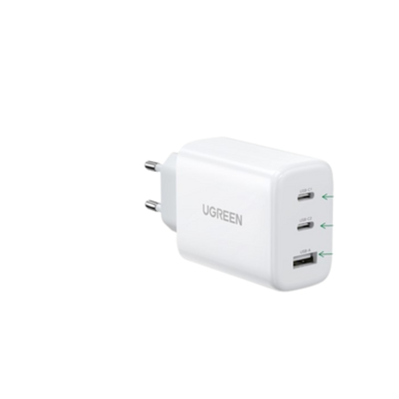 UGREEN Triple Port USB-A+2*USB-C 65W Fast Charger | 90496