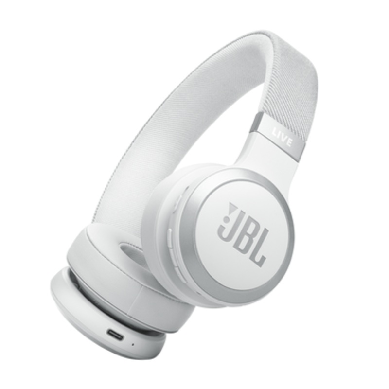 JBL Live 670BT NC Bluetooth Headset , White| JBLLIVE670NCWHT