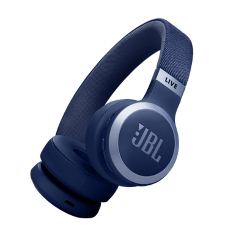 JBL Live 670btnc Bluetooth Headset , Blue| JBLLIVE670NCBLU