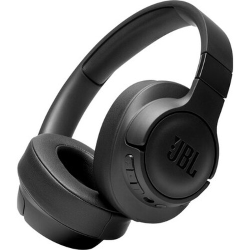 JBL Tune 760NC Lightweight Foldable Over-Ear Wireless Headphones, Black | JBLT760NCBLKAM