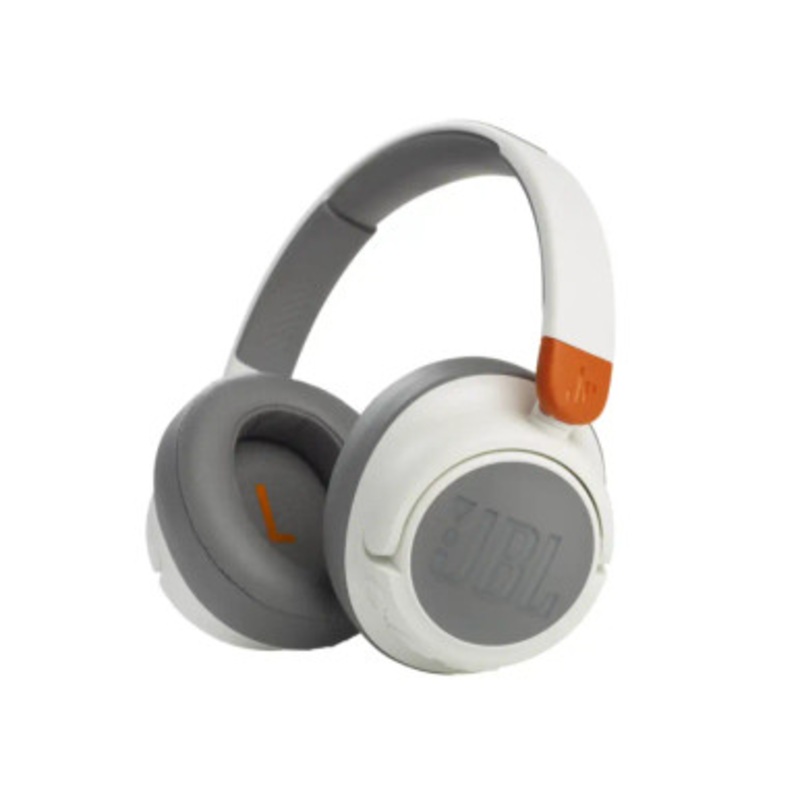 JBL Wireless Over-Ear Noise Cancelling Kids Headphones – White | JR460NCWHT