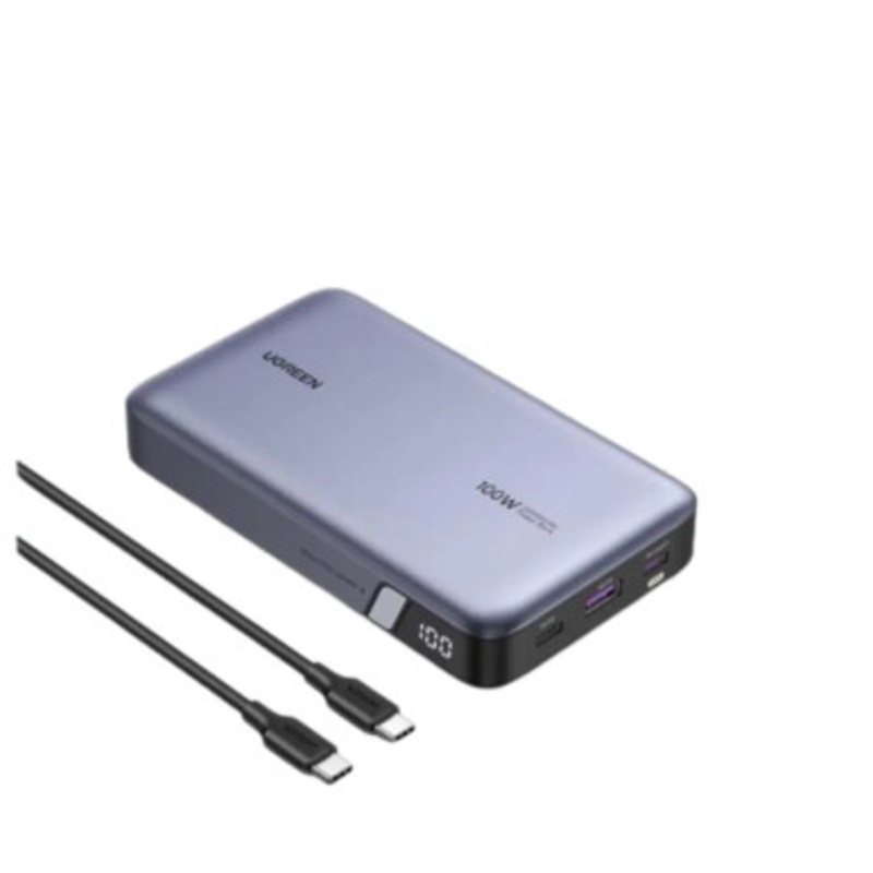 UGREEN 100W Output Portable Power Bank Charger Compatible with Laptops, MacBook Pro/Air, iPhone, Samsung etc ..| 25188