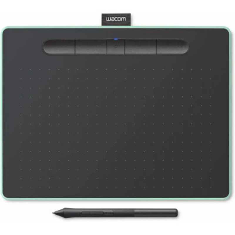 Wacom Intuos Bluetooth Creative Pen Tablet (Medium, Pistachio) | CTL6100WLE0
