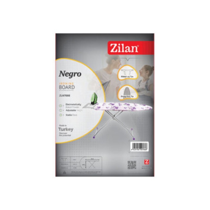 Zilan Ironing Board (Negro) | ZLN7666
