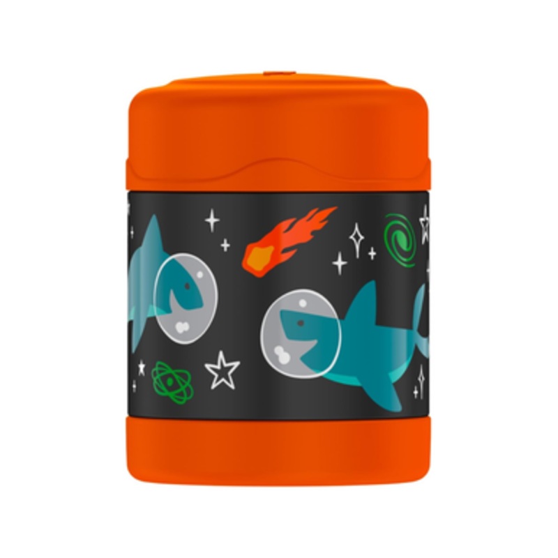 Thermos Kids Funtainer 290ml Stainless Steel Food Jar – Space Party Edition
