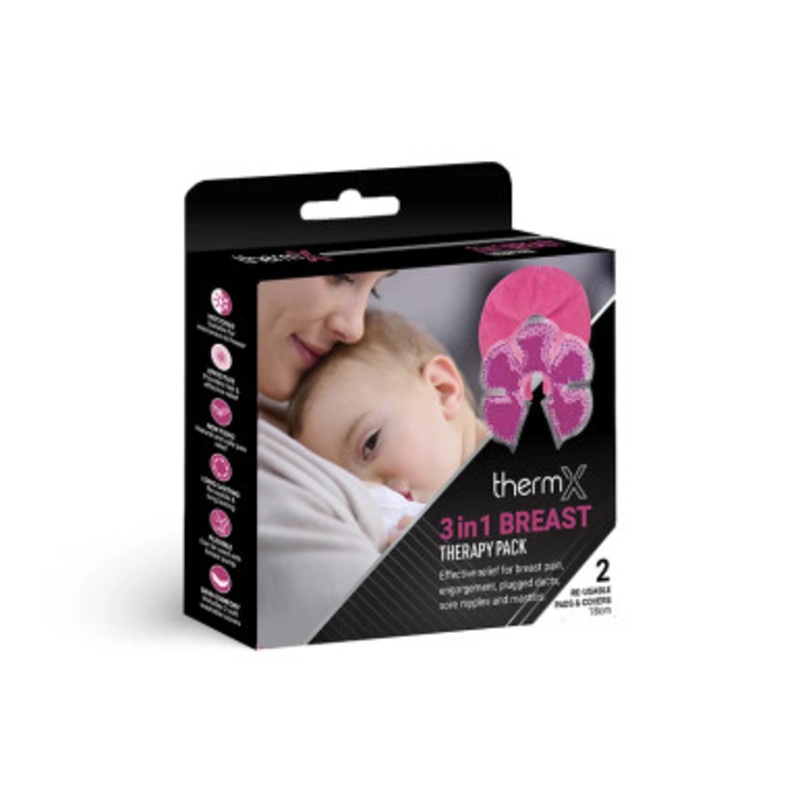 thermx 3-in-1 Breast Therapy Hot/Cold Pack  2 Pieces | MX79352