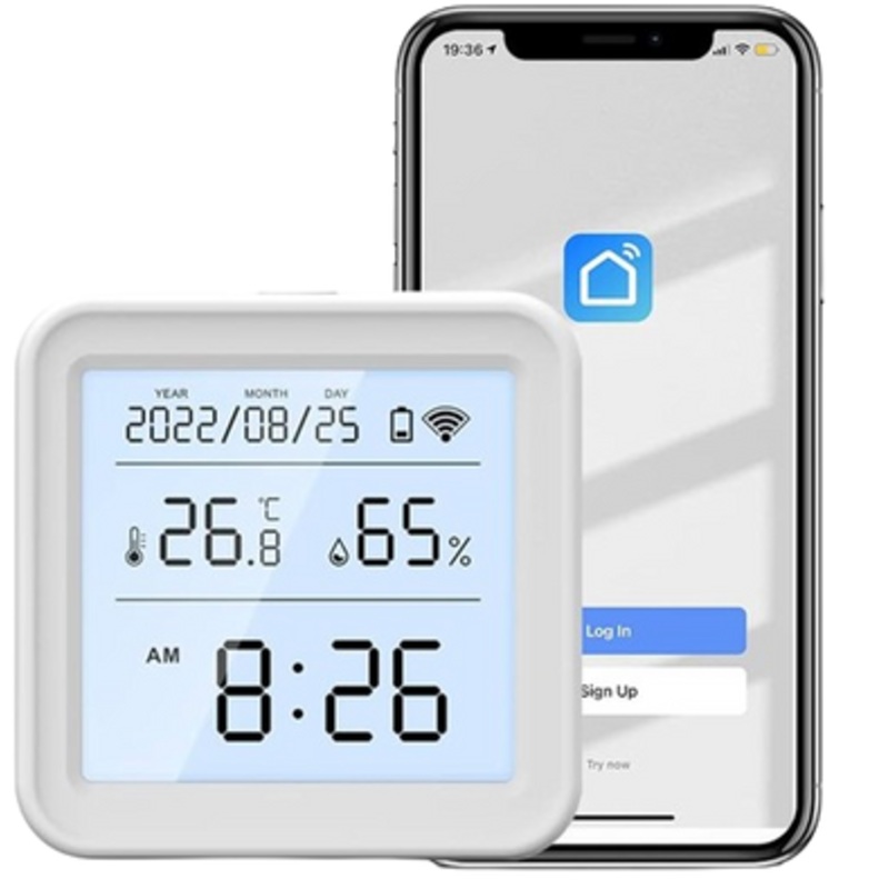 UanTii Tuya Smart WIFI Temperature Humidity Sensor