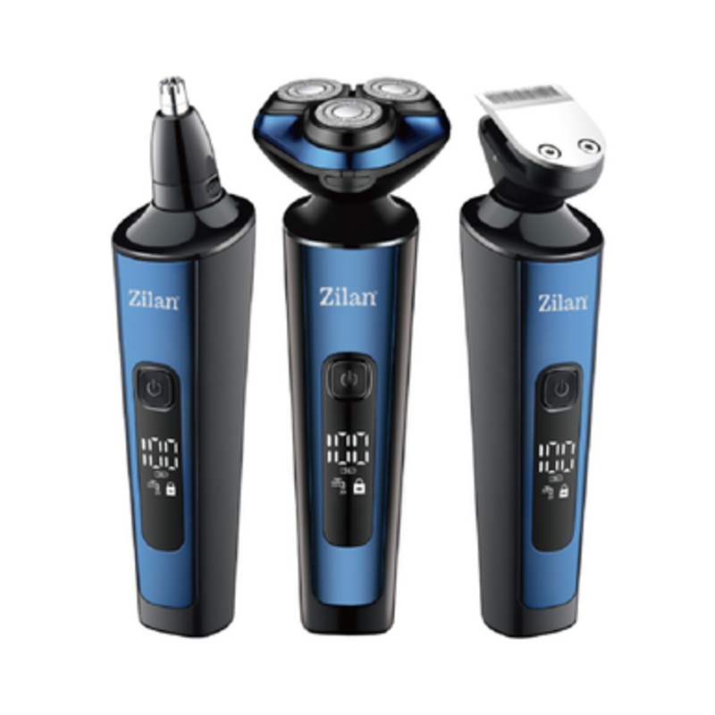 Zilan 4in1 Rotary Shaver & Trimmer, Aion | ZLN8726