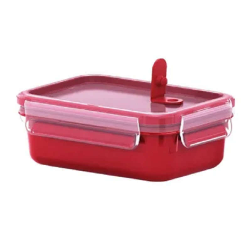 Tefal MasterSeal Micro Box 0.55L Food Container, Red, Plastic | K3102012