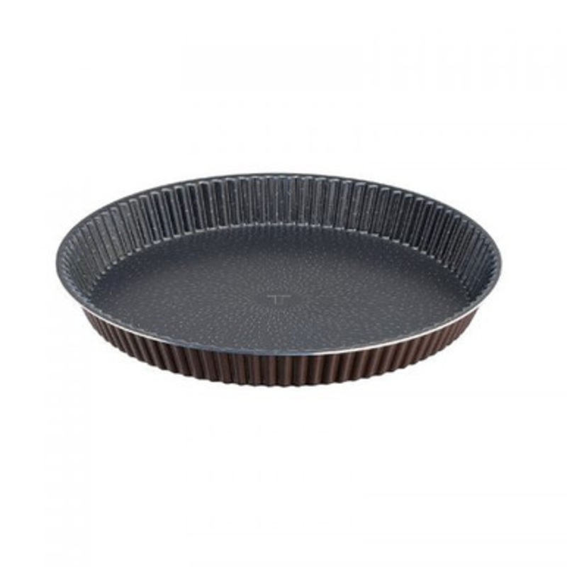 Tefal Perfect bake 27Cm Fluted Tart Mold, Aluminum Non-Stick | J5548302