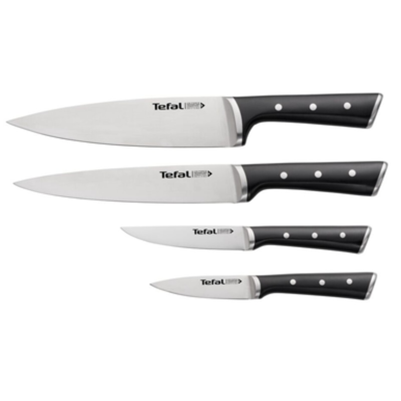 Tefal SS Ice Force 4-Piece Knives Set | K2324S74