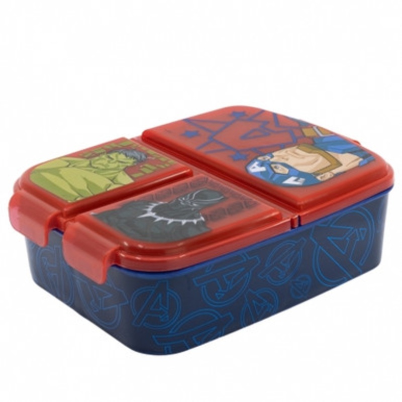 Stor Multi Compartment Sandwich Box Avengers Invincible Force | 74120