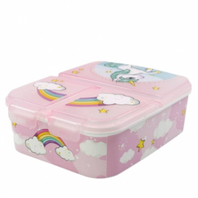 Stor Multi Compartment Sandwich Box Unicorn Range | 9722