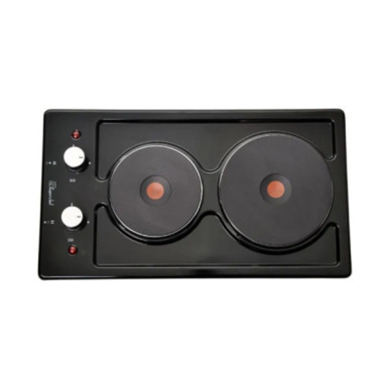 SUPER CHEF HOB DOMINO 30CM 2 ELECTRIC BLACK |   DOMINO 2 ELECTRIC BLK