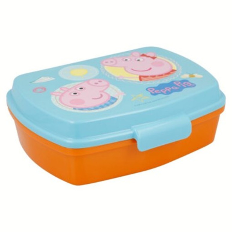 Stor Funny Sandwich Box Peppa Pig Core | 13914
