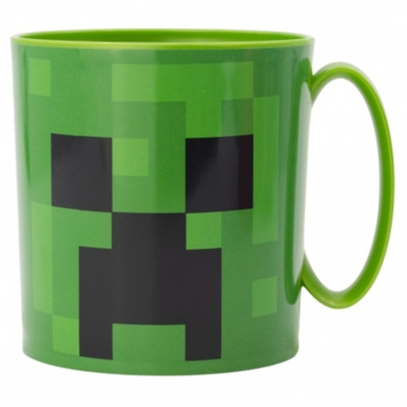 Stor Micro Mug 390ml Minecraft Creeper Green | 40804
