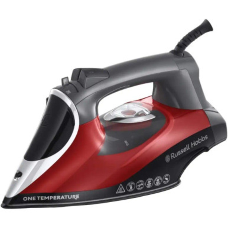 Russell Hobbs Steam Iron 2600W, 350Ml Red-Black |  25090-56