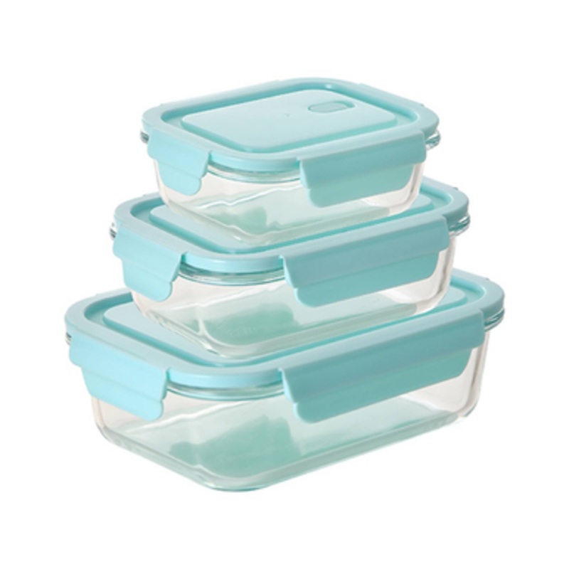 San Ignacio 3 Set Rectangular Food Container | SG-4631