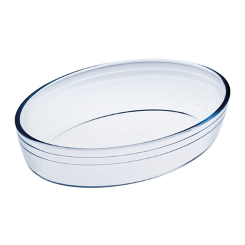 San Ignacio Oval Roaster Baking Dish – Tempered Glass | 346BN00B146
