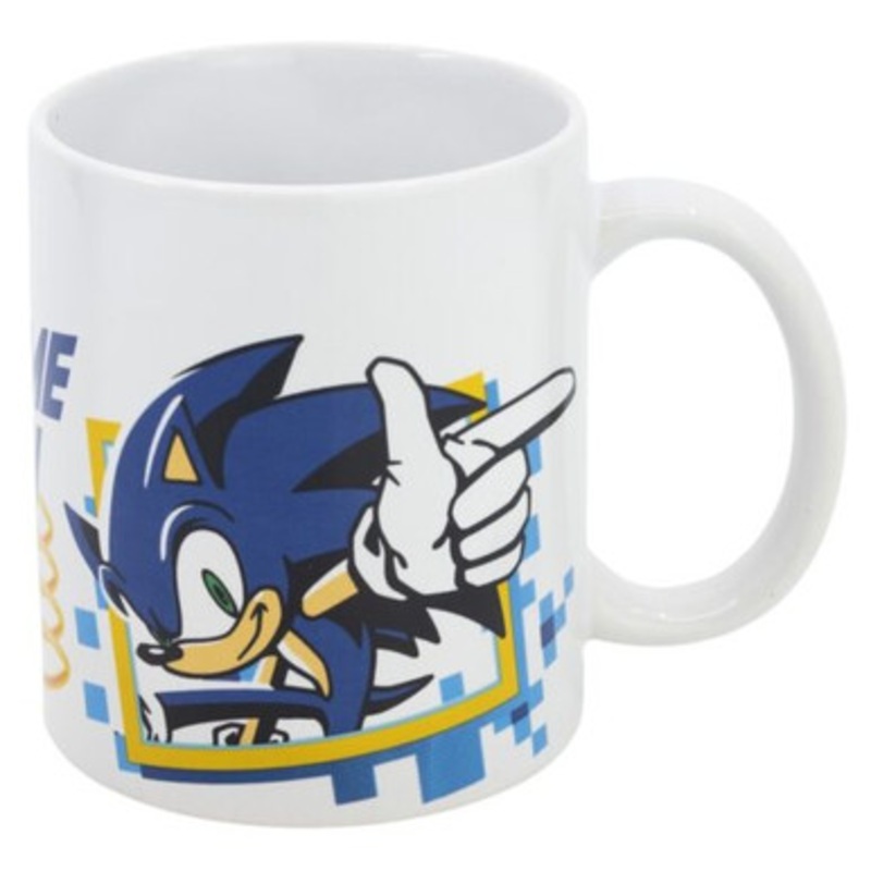 Stor Ceramic Mug 11 Oz In Gift Box Sonic Game On Wh | 8465