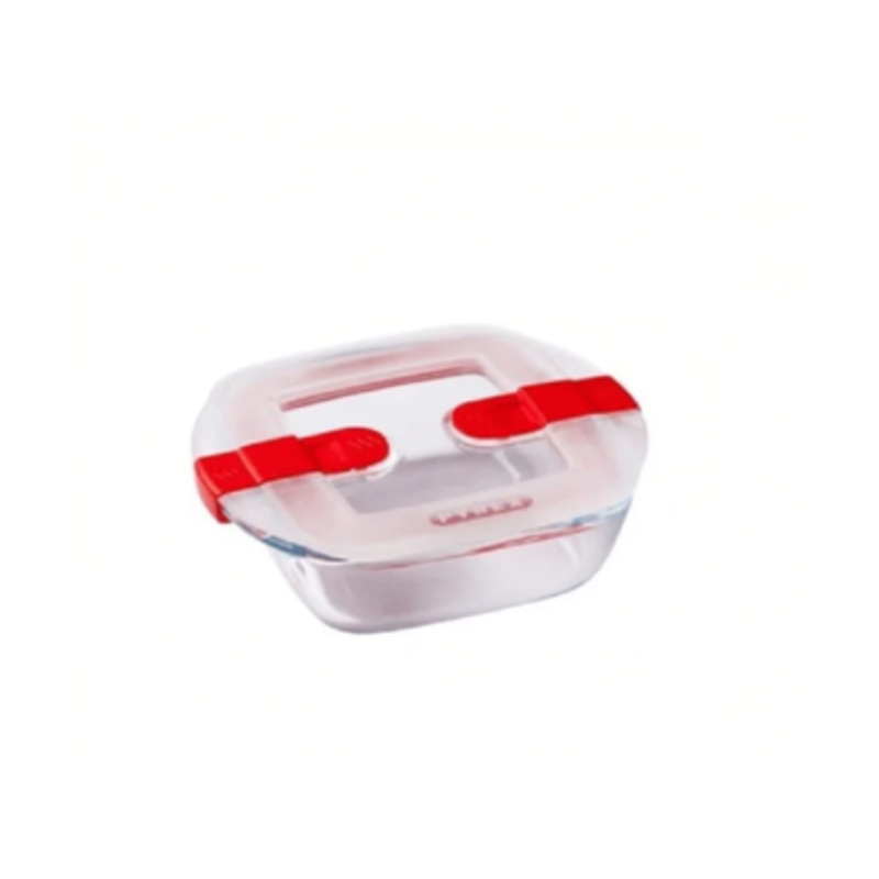 Pyrex Cook & Heat Glass Storage – Square – 0.4L | 214PH00