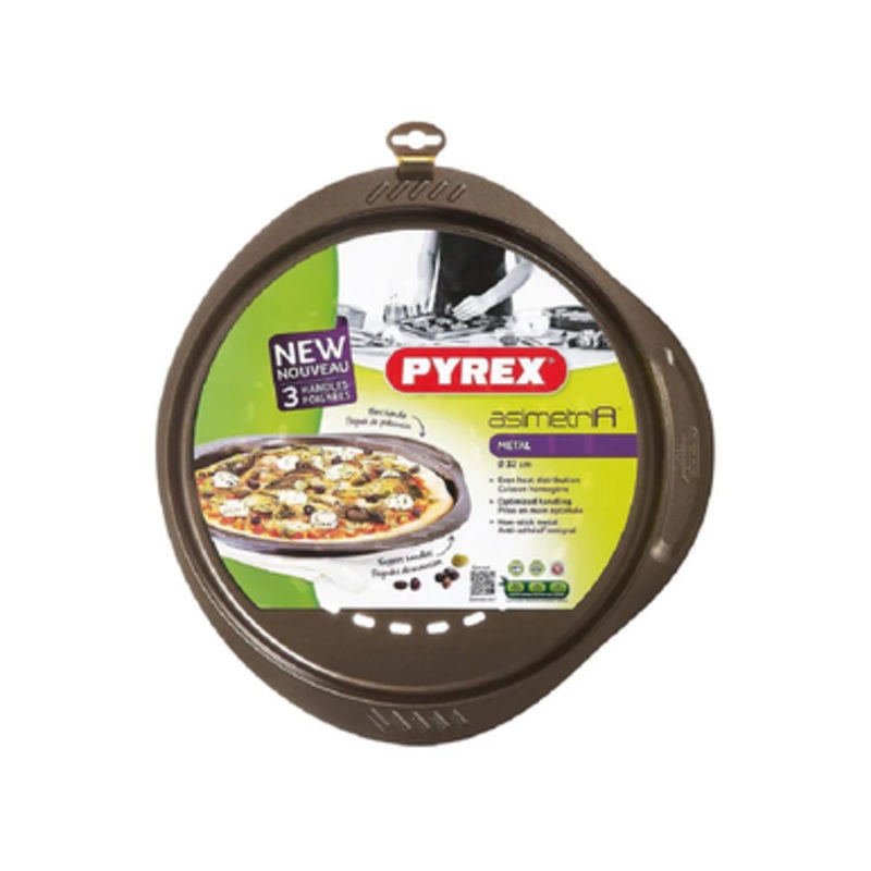 Pyrex Pizza Pan Asimetria – 32cm | AS32BZ0